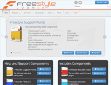 Tablet Screenshot of freestyle-joomla.com